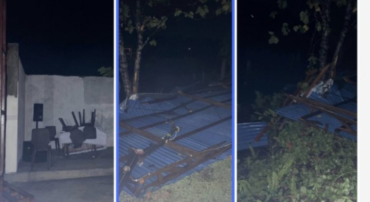 Tempat Wisata Jalbon Bobanehena Dihantam Angin Kencang