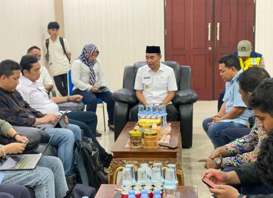 Rombongan Kementrian PU-PR Bertemu Wabub Djufri Muhammad