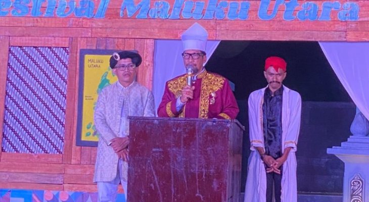 Sultan Ahmad Sjah Menghadiri Kegiatan Festival Budaya Maluku Utara Di Yogyakarta