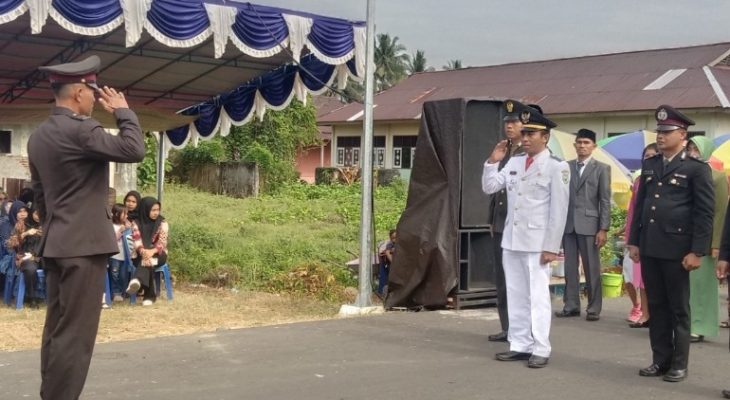 Camat Sahu Jadi Inspektur Upacara HUT RI Ke-78 Tahun