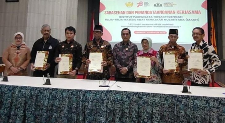 Mengembangkan ‘Royale Tourism Di Indonesia’, Lembaga MAKN Teken MoU Dengan IP Trisakti