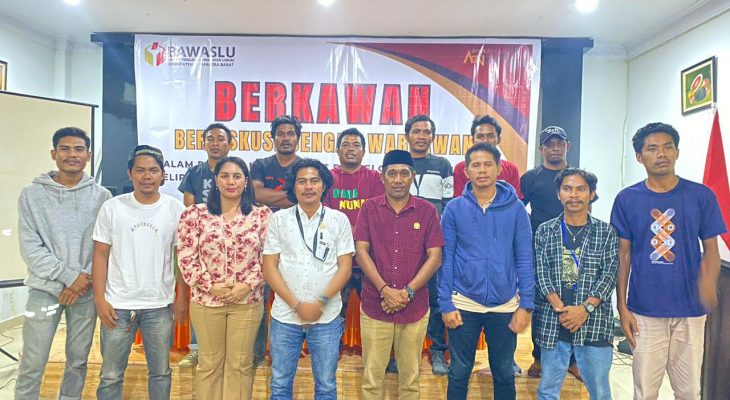 Ketua Bawaslu Halbar : Pentingnya Peran Pers dalam Pengawasan Pesta Demokrasi