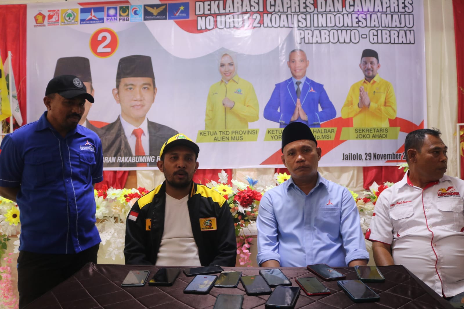 TKD Halmahera Barat Optimis Menangkan Prabowo-Gibran 