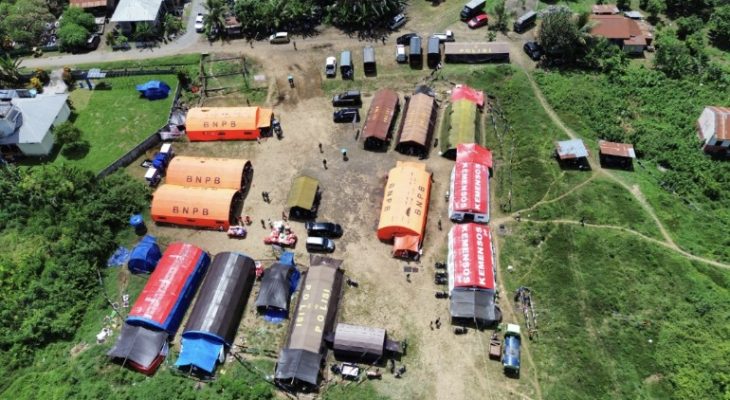 Pengungsi Erupsi Gunung Berapi Ibu Minta Wayar Angin dan AC