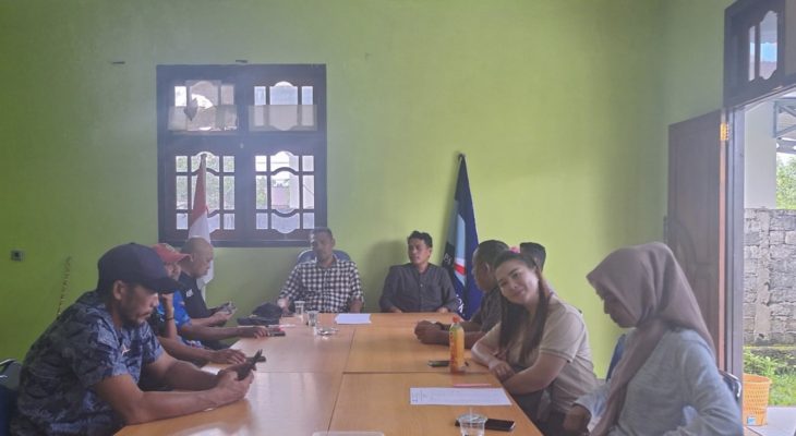 DPC Partai Demokrat Halbar Sesal Sekertaris Tidak Hadiri Rapat Internal Partai