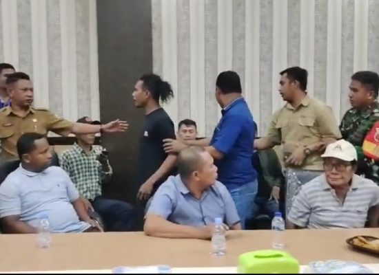 Ini Kronologi Hardi Dipukul Ajudan Bupati Halbar