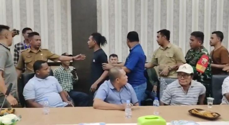 Ini Kronologi Hardi Dipukul Ajudan Bupati Halbar