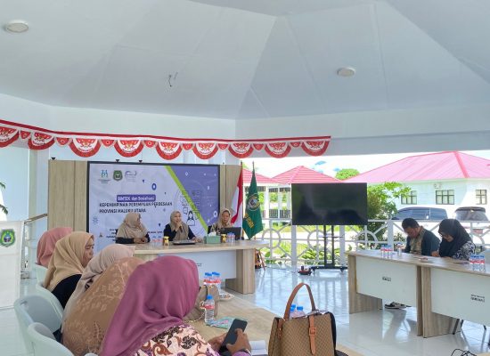 DPPPA Malut Gelar Bimtek dan Sosialisasi Kebijakan Kepemimpinan dan Perempuan Perdesaan