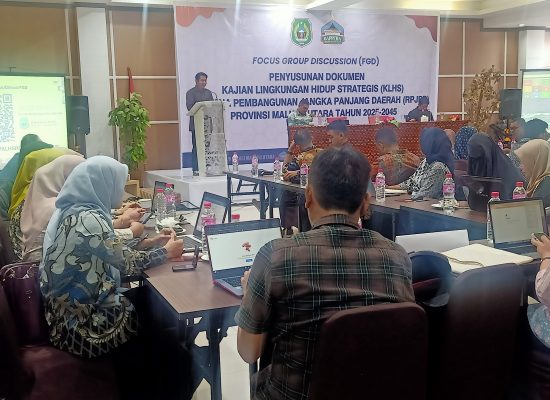 Bappeda Maluku Utara Sebut Pentingnya KLHS dalam Penyusunan RPJPD 2025-2045
