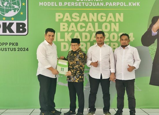 Dinilai Layak Jadi Bupati DPP PKB Kembali Berikan Rekomendasi Ke Danny Missy