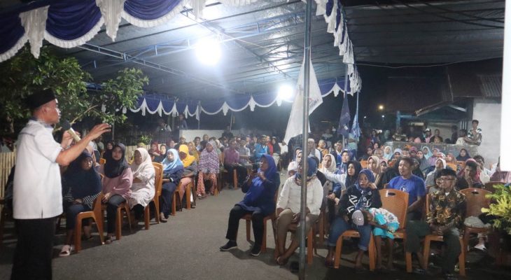 Nekat Jalan Kaki Warga Datangi Kampanye JUJUR Di RTB Kecamatan Sahu