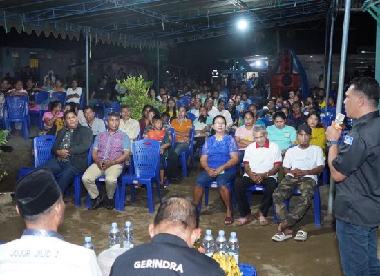 Ibnu Saud Kadim Jaminkan JUJUR menang  10 desa Pesisir Jailolo