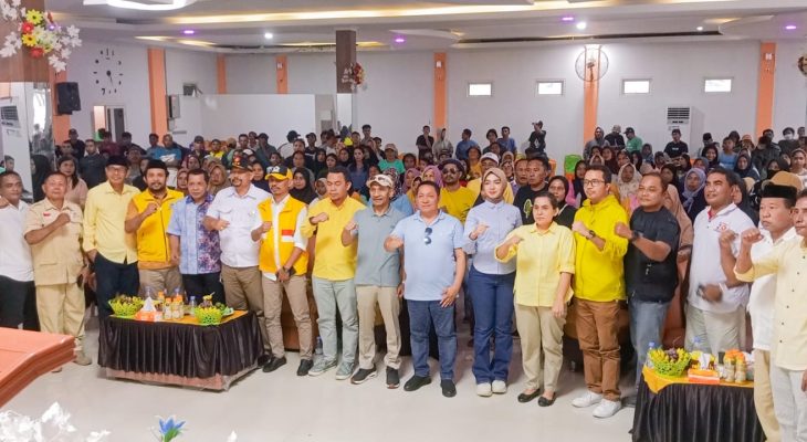 Calon Gubernur Aliong Mus Berikan 100 Miliar untuk Kabupaten/Kota Di Malut