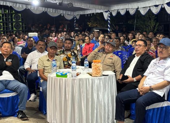 James : Kami Suda Berbuat Untuk Halbar Tapi Yang Lain Baru Janji