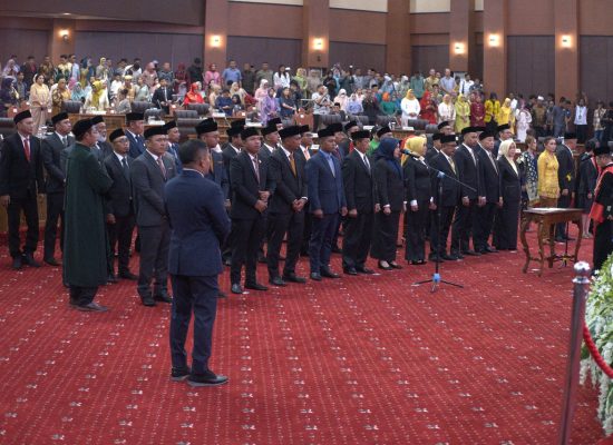 Anggota DPRD Maluku Utara Periode 2024-2029 Resmi Dilantik