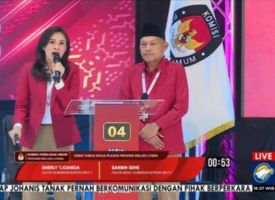 ‘Sapu Rata’ Sherly-Sarbin Unggul Sementara di Pilgub Malut