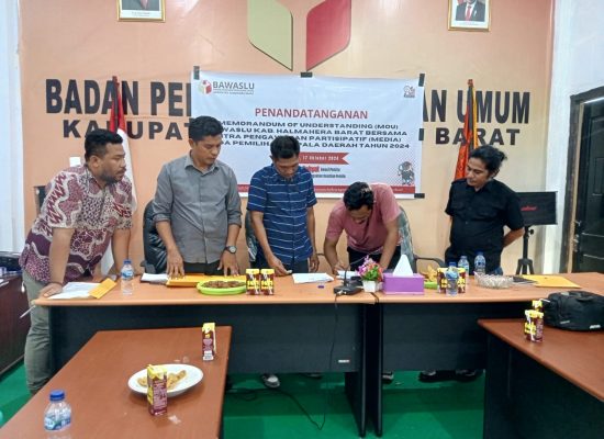 Pembatalan MoU Antara Bawaslu Halbar dan PWI Halbar Tidak Terjadi