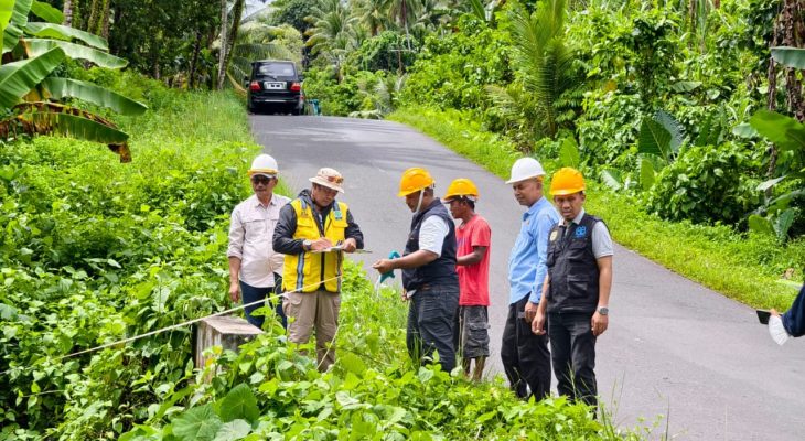 Tanggapi Cuaca Ekstrem, BPBD Malut Tangani Darurat Kerusakan Jalan di Halut dan Halbar
