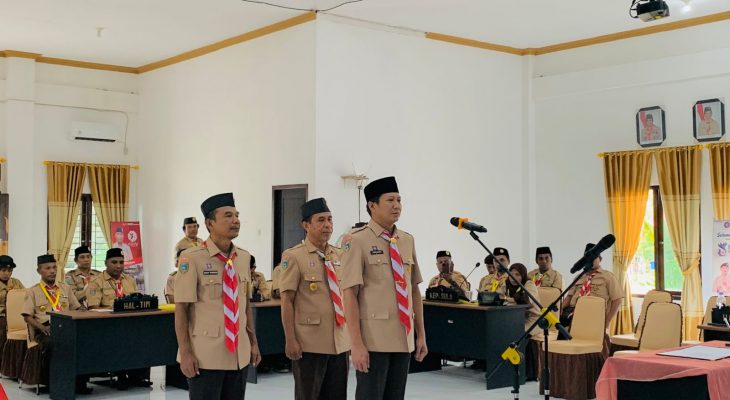 Sarmin dan Herifal Resmi Pimpin Puslitbang Pramuka Maluku Utara, Bappeda Malut Sambut dengan Antusias