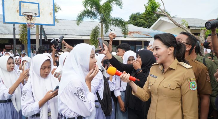 Gubernur Sherly Laos Tegaskan Kepemimpinan Progresif: Launching Cek Kesehatan Gratis untuk 71 Ribu Pelajar dan Guru