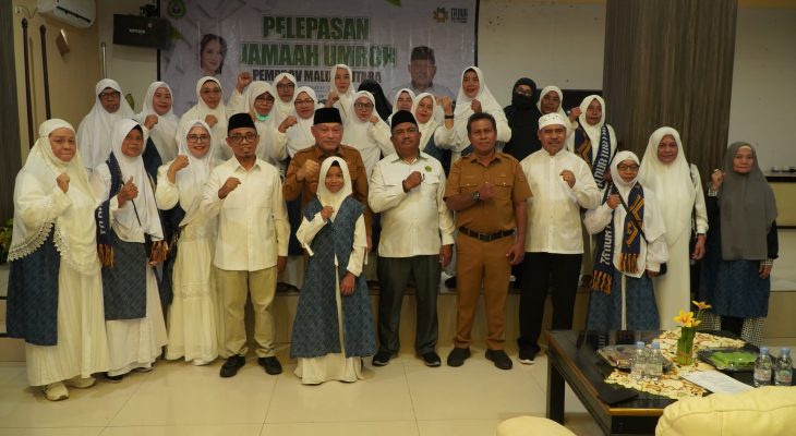 Lepas Jamaah Umrah, Wagub Malut Tekankan Pentingnya Spritual Ibadah