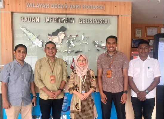 Pemprov Malut Jajaki Kerja Sama Strategis dengan BIG untuk Perkuat Data Spasial