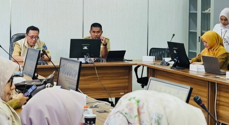 Bappeda Malut Evaluasi Ranperda RPJMD Kota Ternate 2025–2029