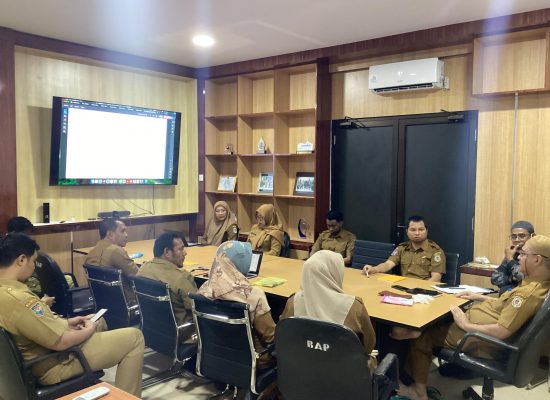 Dinas Kominfosan Malut Gelar Rapat Persiapan Rekrutmen Tim Pengembangan SPBE