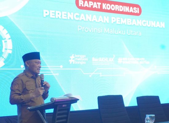 Wagub Malut Buka Rakor Perencanaan Pembangunan 2025, Dorong Sinergi Pusat-Daerah Lewat Inovasi MARIMOI