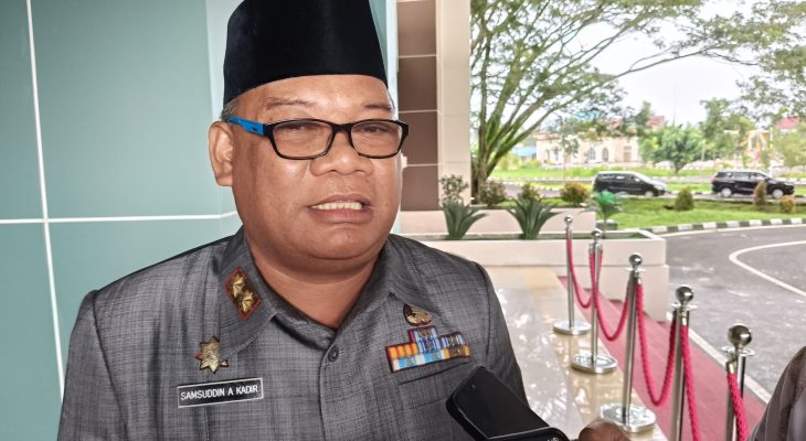 Sekprov Samsuddin: Proyeksi Pendapatan Daerah tahun 2026  Berada di Rp 1 Triliun Lebih