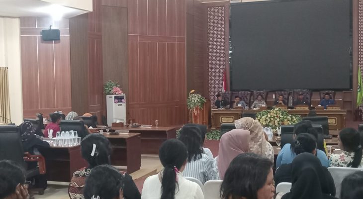 DPRD Halbar Gelar  RDP Bersama Honorer