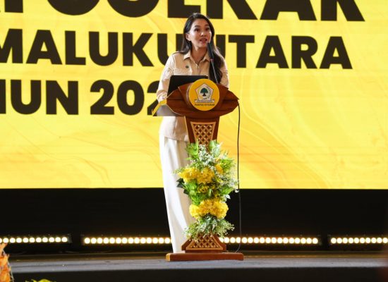 Gubernur Sherly Sampaikan Pesan Penting Pada Musda Partai Golkar Malut Ke-VI