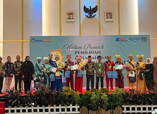 Dari Malam Puncak Pemilihan Duta Bahasa, Wagub Teguhkan Trigatra Bahasa Pada Generasi Malut
