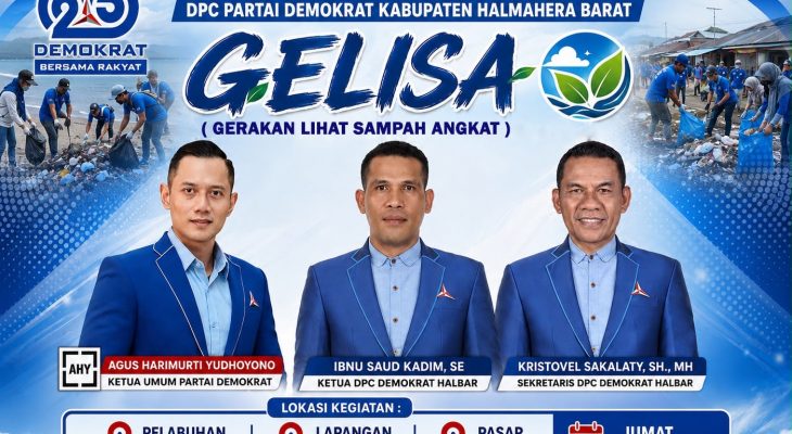 DPC Demokrat Halbar Gelisah Jelang HUT