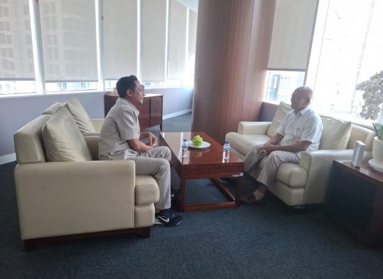 Plt Kadis PUPR Malut Temui Kementrian PU dan LKPP