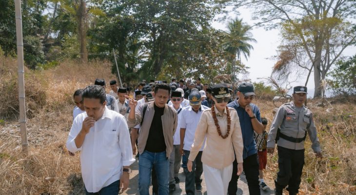 Warga Dauri Minta Jalan Tani, Sherly: Saya Bikin 2027