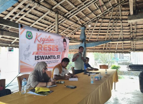 Reses di Sahu Timur, Iswanto Tampung Beragam Aspirasi Warga Desa Campaka