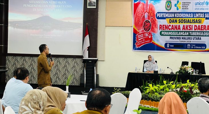 Malut Genjot Penemuan Kasus TBC, Kontak Serumah Pasien Jadi Sasaran Skrining